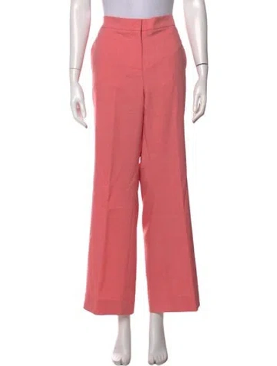 Pre-owned Akris Punto Wide Leg Pants In Pink