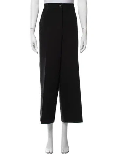 Pre-owned Akris Punto Wide Leg Pants W/ Tags In Black