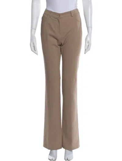 Pre-owned Akris Punto Wide Leg Pants W/ Tags In Neutral