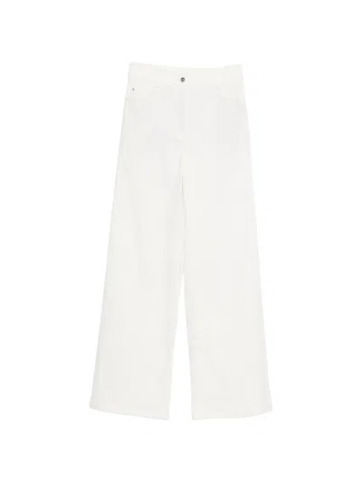 Akris Punto Wide-leg Trousers In White