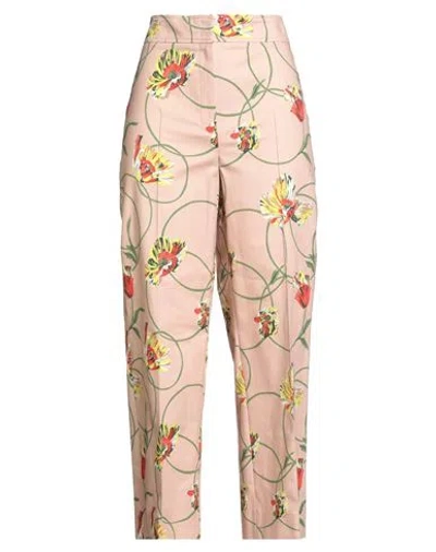 Akris Punto Woman Pants Blush Size 6 Cotton, Elastane In Pink
