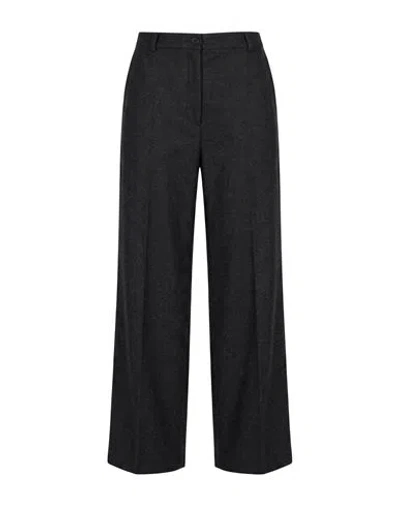 Akris Punto Woman Pants Charcoal Size 12 Virgin Wool, Polyamide In Grey