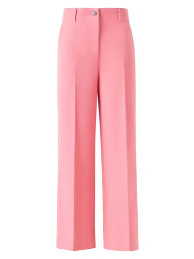 Akris Punto Women's Chiara Straight-leg Crop Pants In Pink