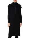 Akris Punto Women's Glen Check Cotton-blend Midi-dress In Black