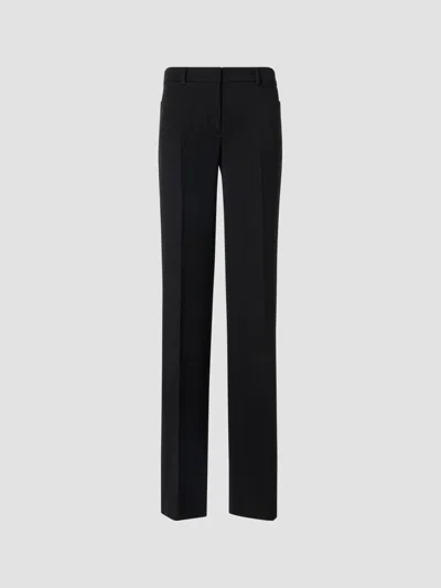 Akris Punto Women's Mikka Virgin Wool Pants In Black