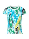 Akris Punto Fitted Scribble Jacquard Sweater In Multi