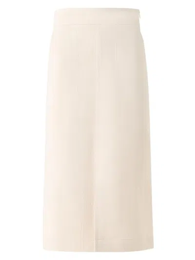 Akris Punto Women's Stretch Cotton A-line Skirt In Neutral