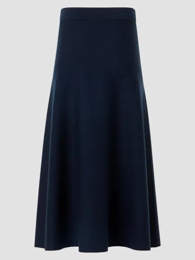 Akris Punto Women's Stretch-wool Midi Skirt In Multi