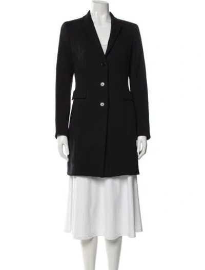 Pre-owned Akris Punto Wool Blazer In Gray