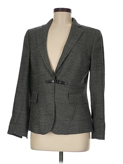 Pre-owned Akris Punto Wool Blazer Jacket In Black