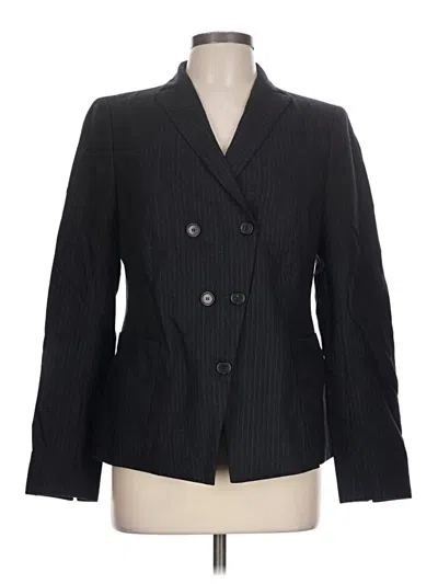Pre-owned Akris Punto Wool Blazer Jacket In Black
