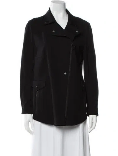 Pre-owned Akris Punto Wool Blazer W/ Tags In Black