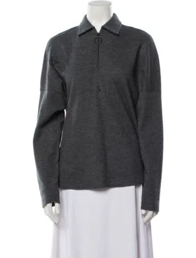 Pre-owned Akris Punto Wool Jacket In Gray