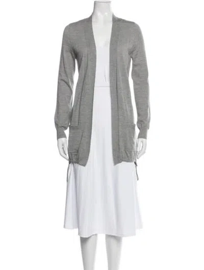 Pre-owned Akris Punto Wool Jacket In Gray
