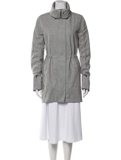Pre-owned Akris Punto Wool Jacket In Gray