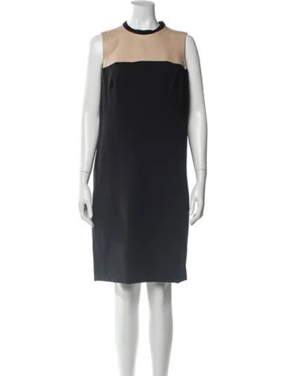 Pre-owned Akris Punto Wool Knee-length Dress