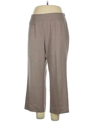 Pre-owned Akris Punto Wool Pants In Gray