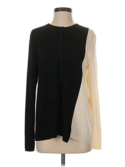 Pre-owned Akris Punto Wool Pullover Sweater In Black