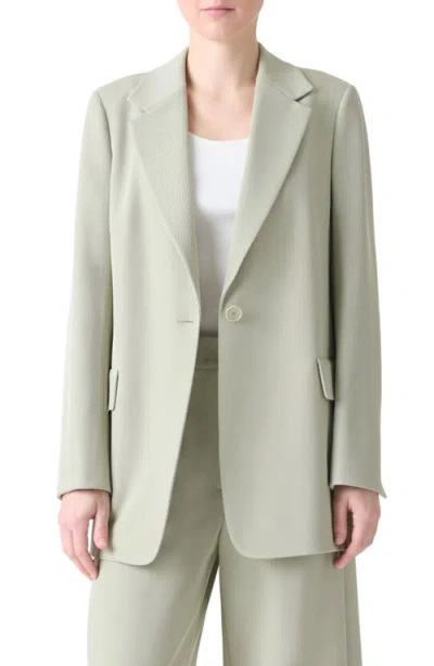 AKRIS PUNTO AKRIS PUNTO WOOL TRICOT ONE-BUTTON BLAZER