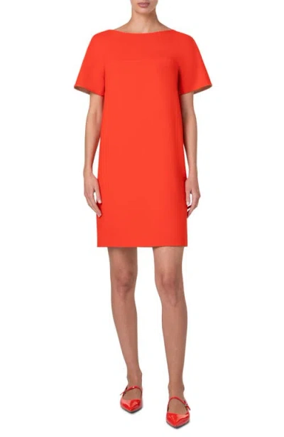 AKRIS AKRIS REVERSIBLE COTTON BLEND DOUBLE FACE DRESS