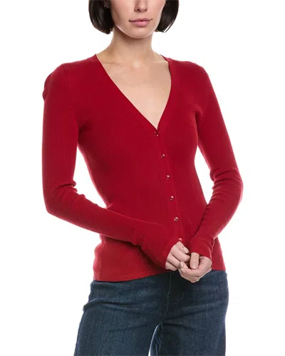 Akris Rib Button Front Top In Blue