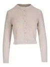Akris Micro Sequined Knit Cardigan