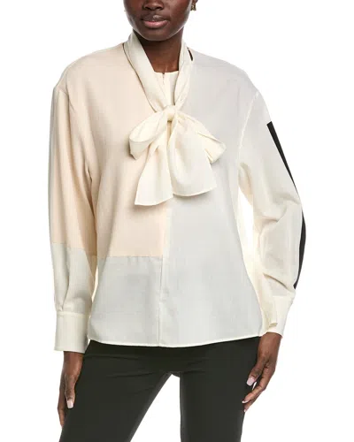 AKRIS SCARF WOOL SWEATER
