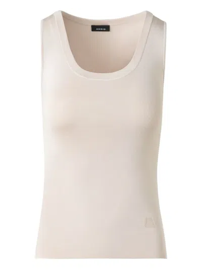 AKRIS SCOOP-NECK TANK TOP