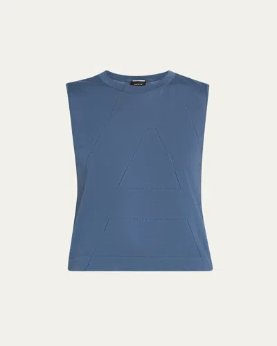 Akris Sea Island Cotton Tank Top