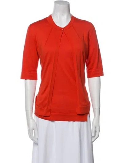 Pre-owned Akris Set In Orange