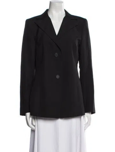 Pre-owned Akris Silk Blazer In Gray