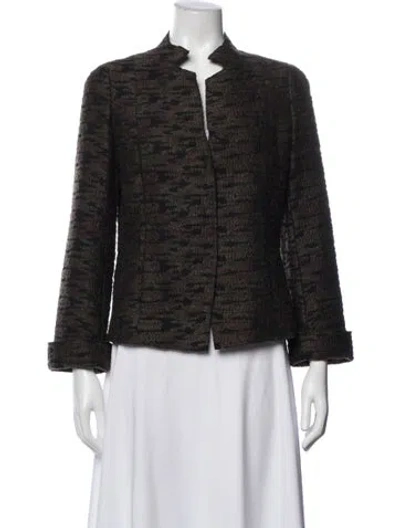 Pre-owned Akris Silk Blazer In Multi