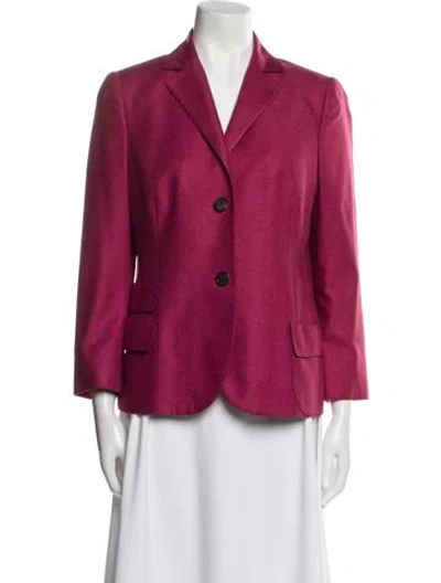Pre-owned Akris Silk Blazer In Pink
