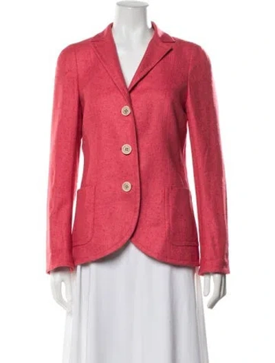 Pre-owned Akris Silk Blazer In Pink
