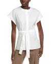 Akris Silk-blend Blouse In White
