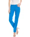 Akris Silk-blend Trouser In Blue