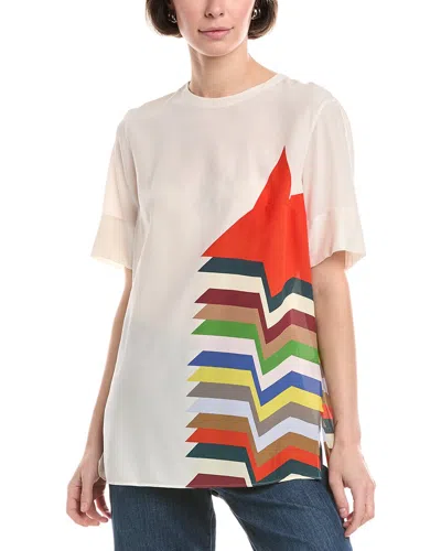 Akris Silk Blouse In Multi