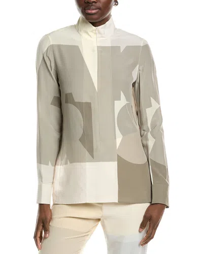 AKRIS AKRIS SILK BLOUSE