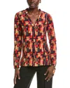 Akris Silk Blouse In Multi