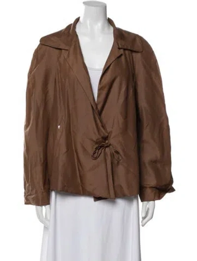 Pre-owned Akris Silk Jacket