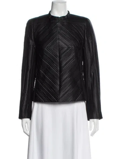 Pre-owned Akris Silk Jacket In Black