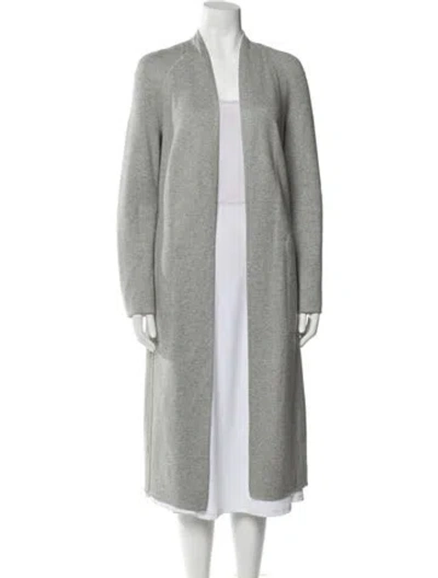 Pre-owned Akris Silk Jacket In Gray