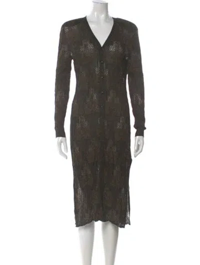 Pre-owned Akris Silk Mini Dress