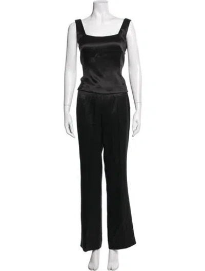 Pre-owned Akris Silk Pant Set In Black