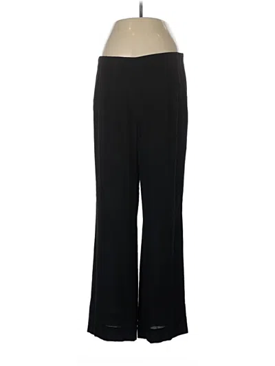 Pre-owned Akris Silk Pants In Black