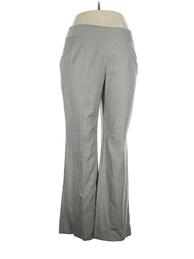 Pre-owned Akris Silk Pants In Gray