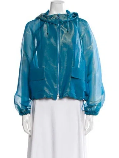 Pre-owned Akris Silk Poncho