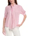 Akris Silk Printed Top In Multi
