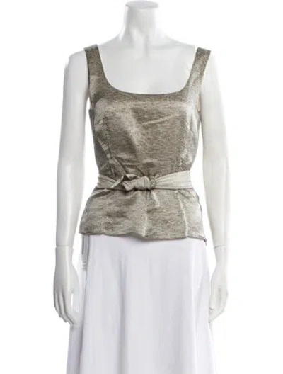 Pre-owned Akris Silk Set In Neutral