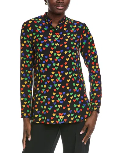 Akris Silk Shirt In Purple